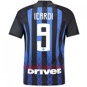 Inter Milan Fodboldtrøjer Icardi 9 Hjemmebanesæt 2018/19 Kort ærmer